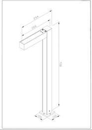 Courtyard Light – Bollard Light