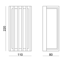 Garden Wall Light – Lines