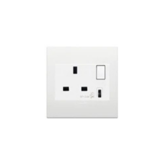 13A SINGLE SOCKET W/ USB